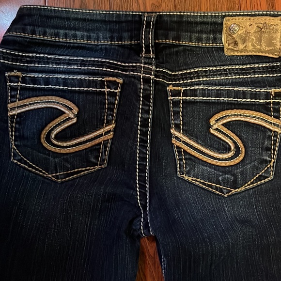 Silver - Low Rise - Frances Flare Jean (22” leg opening) - Picture 6 of 6